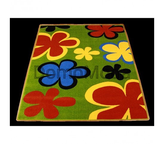 Детский ковер Weltom Weliro Werbena Zielony Купить в интернет магазине ДомоМода Детский ковер Weltom Weliro Werbena Zielony - высокое качество по лучшей цене в Украине